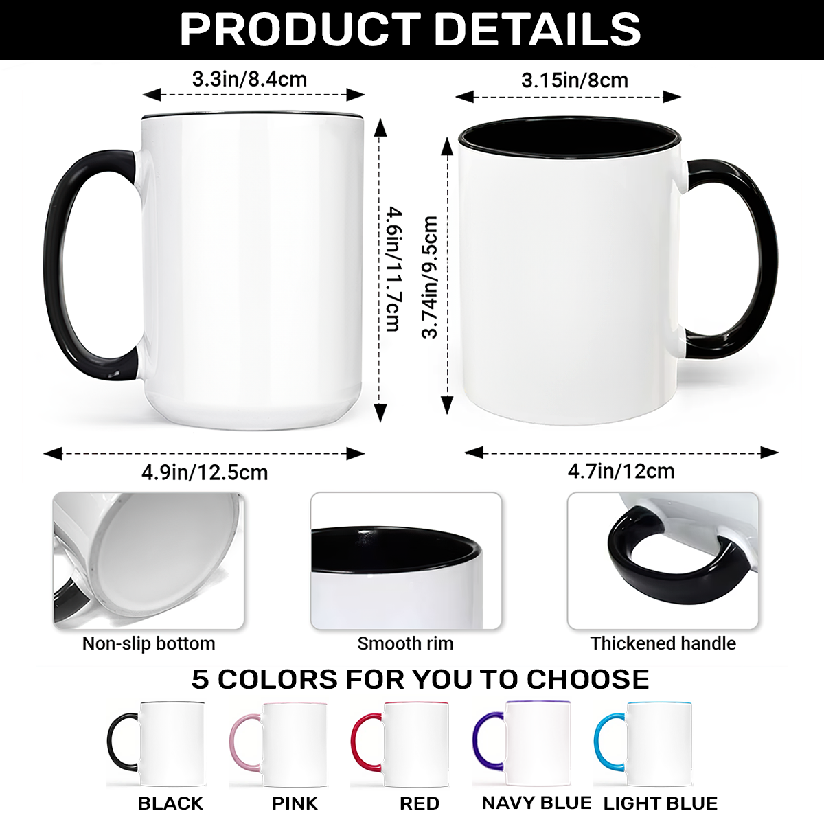 God Says I Am | Personalized Accent Mug