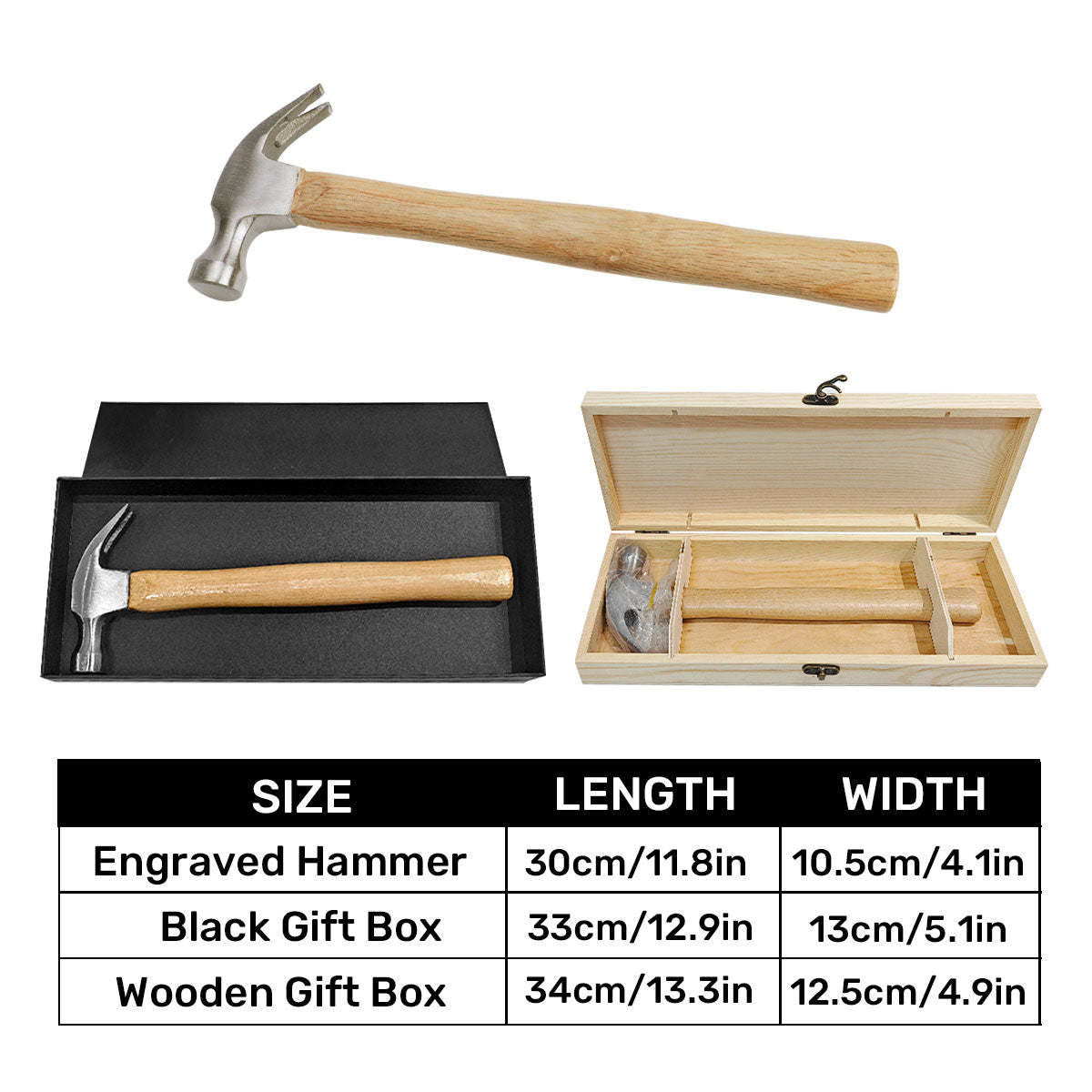 Man Of God | Personalized Wooden Hammer