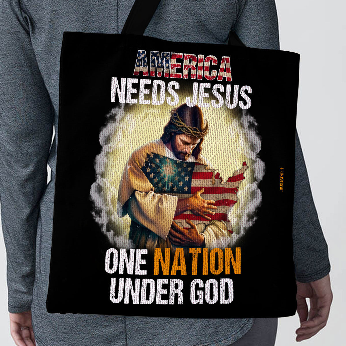 One Nation Under God - Beautiful Tote Bag TBNAHN1007B
