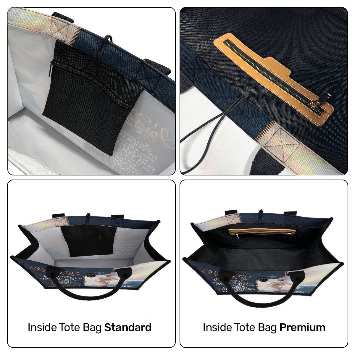 I Can Only Imagine - Personalized New Canvas Tote Bag CTBM737