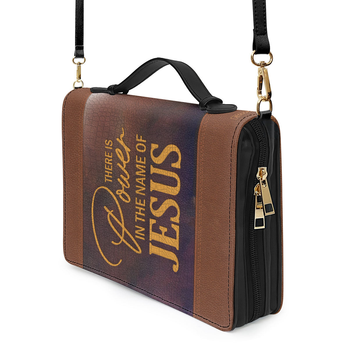 Personalized Christian Bible Cover - There Is Power In The Name Of Jesus H16