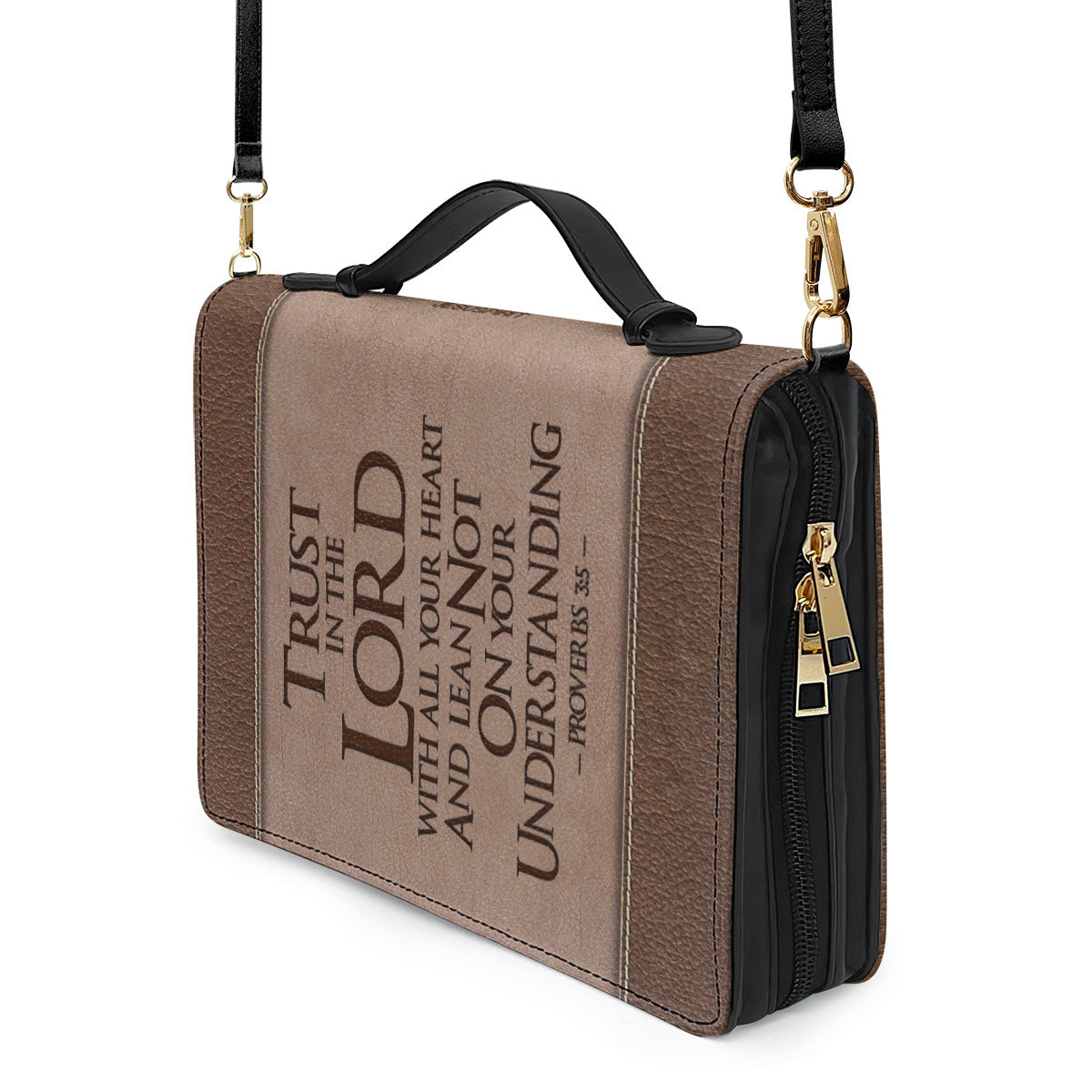 Must-Have Personalized Bible Cover - Trust In The Lord With All Your Heart BC08