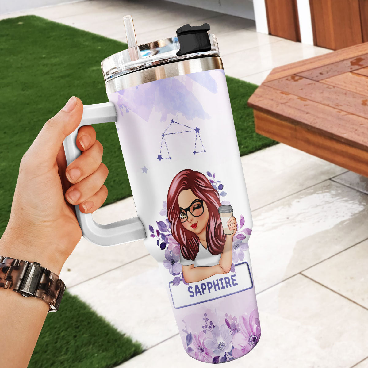 Celestial | Personalized Stainless Steel Tumbler JSSSTPPA1327L
