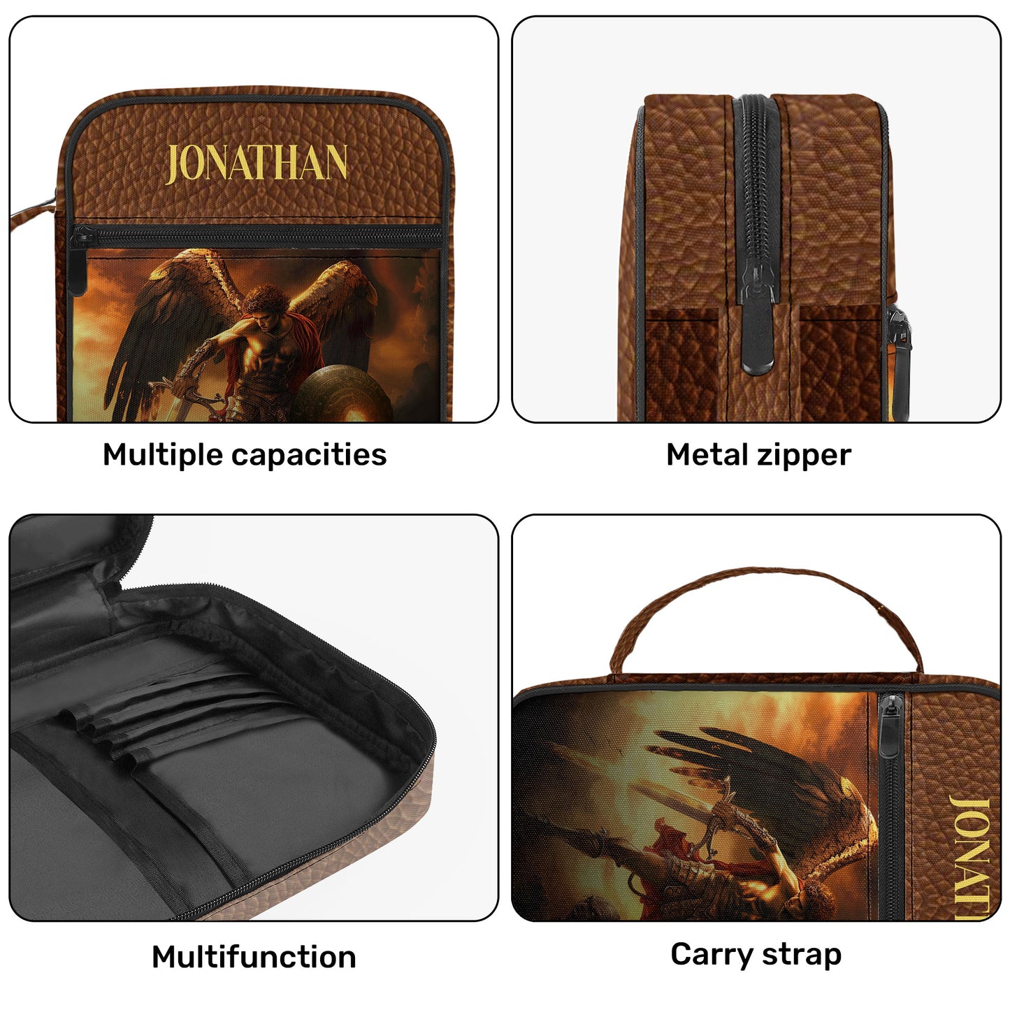 Saint Michael | Personalized New Bible Bag JSNBBPPA1292TA