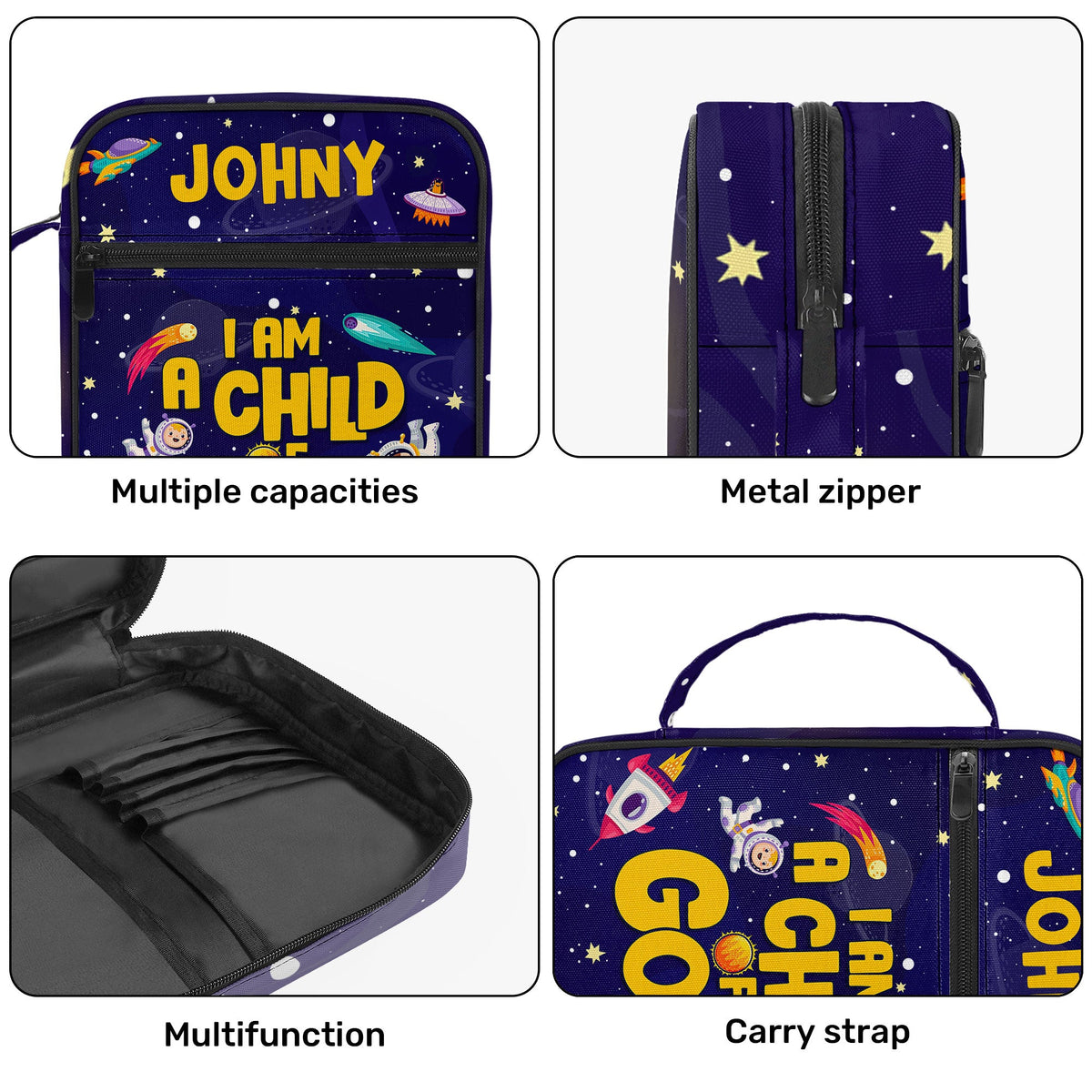 I Am A Child of God | Personalized Kid's Bible Bag