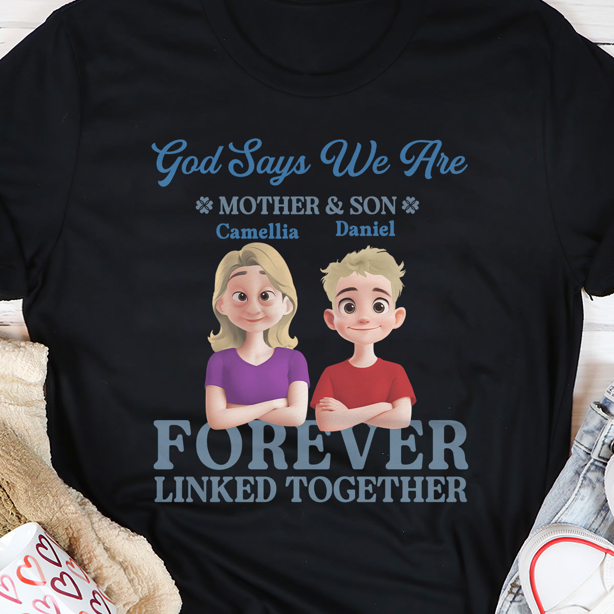 God Says We Are | Personalized 2D Unisex T-shirt