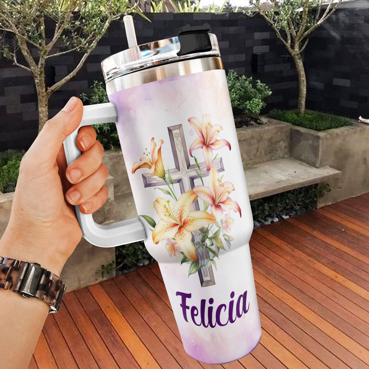 Salvation Jesus Paid It All | Personalized Stainless Steel Tumbler