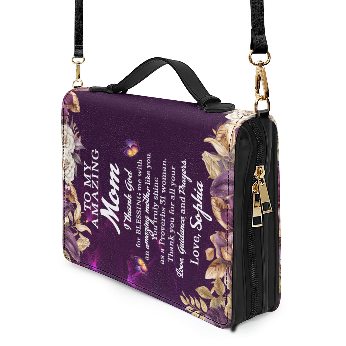 To My Amazing Mom | Personalized Bible Cover