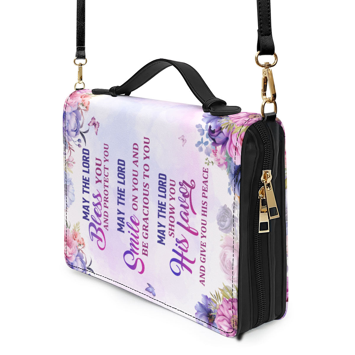 May The Lord Bless You And Protect You | Personalized Bible Cover