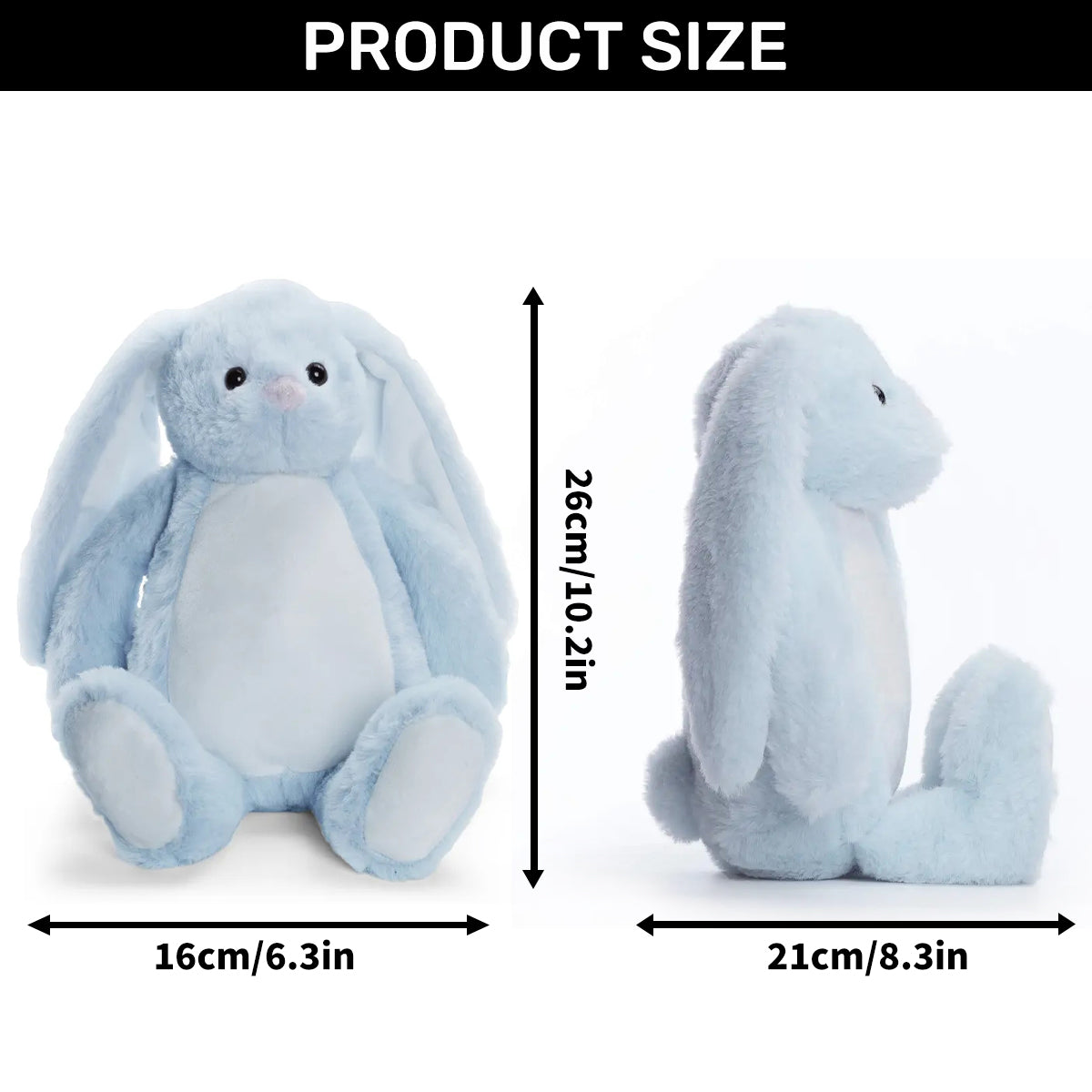 Happy Easter | Personalized Stuffed Bunny