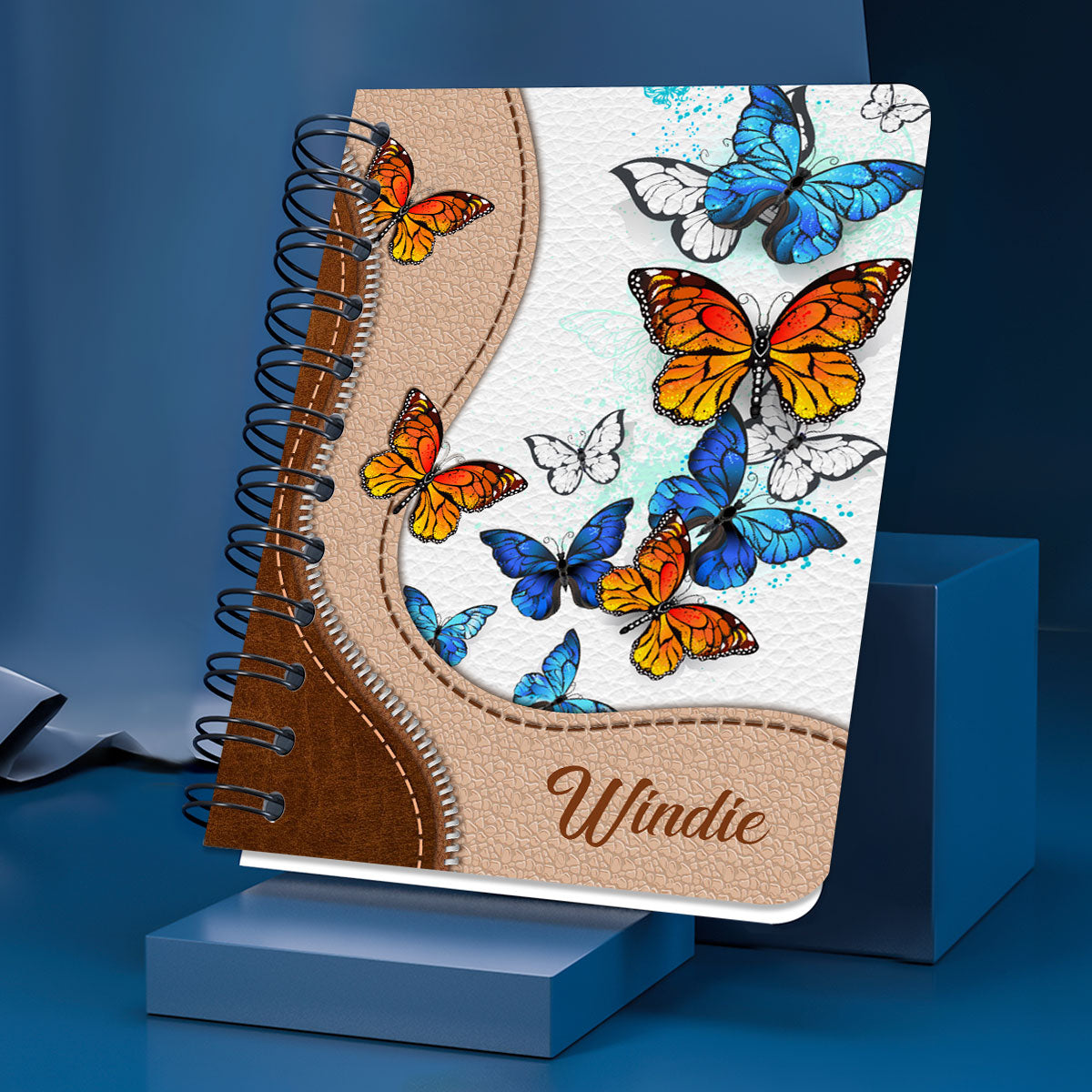 The Lord Make His face Shine On You And Be Gracious To You - Gorgeous Personalized Sunflower Spiral Journal NUH324