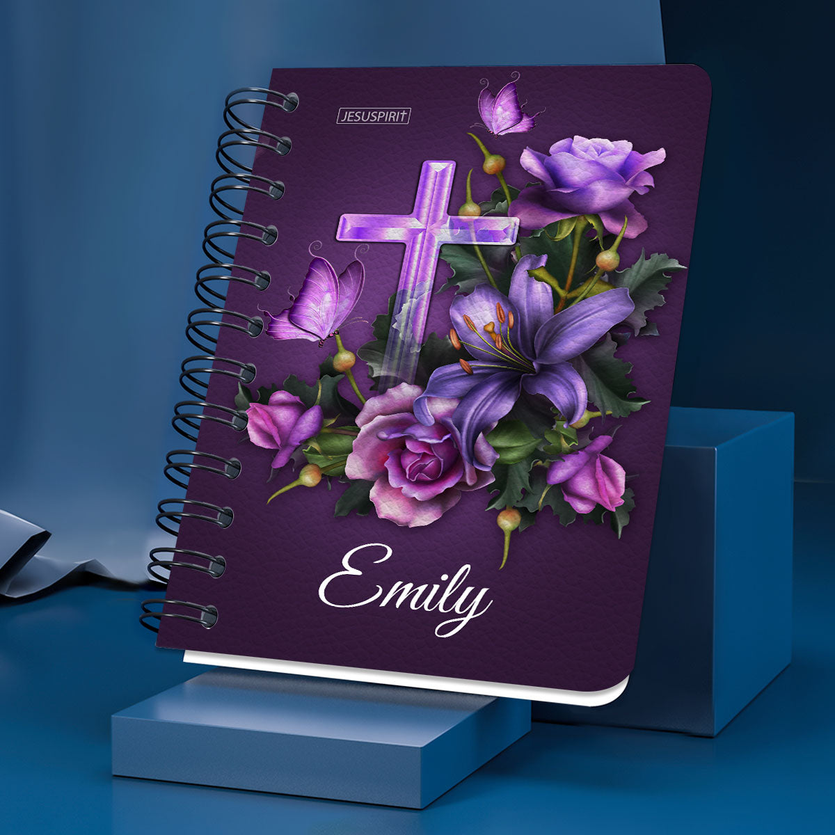 Meaningful Personalized Spiral Journal - Believe That You Have Received It NUH485