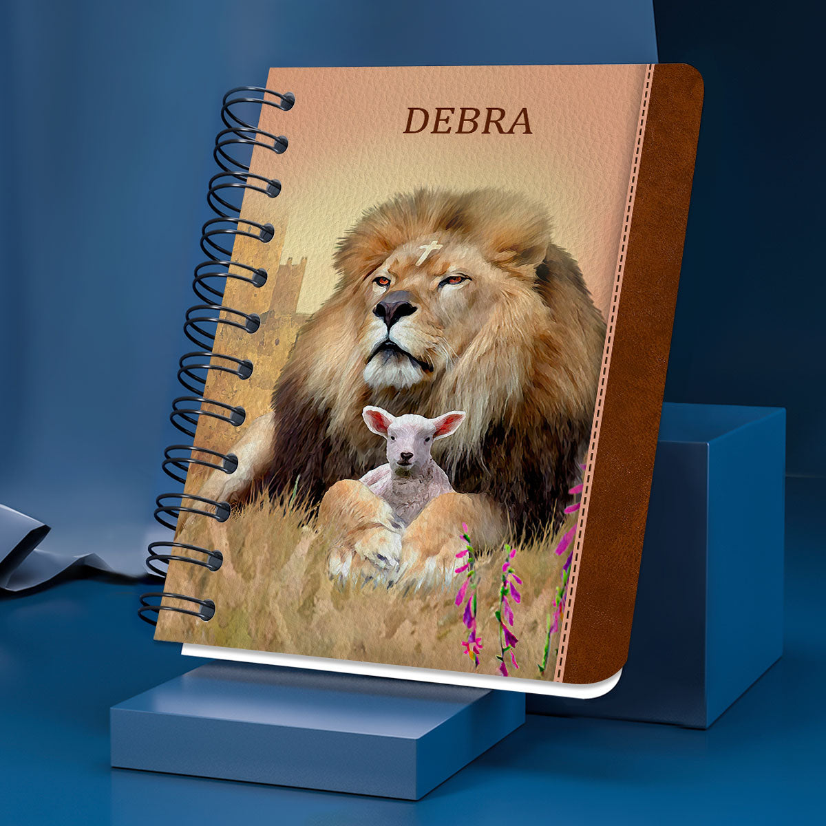 Unique Personalized Spiral Journal - If You Believe You Can See The Glory Of God NUM433