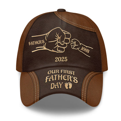 Our First Father's Day | Personalized Classic Cap