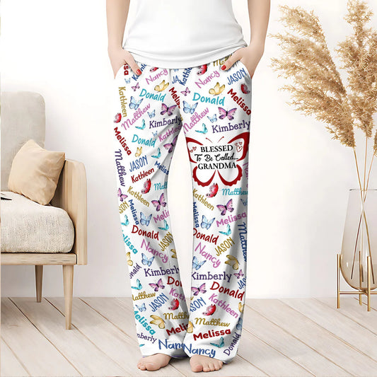 Blessed To Be Called Grandma | Personalized Lounge Pants