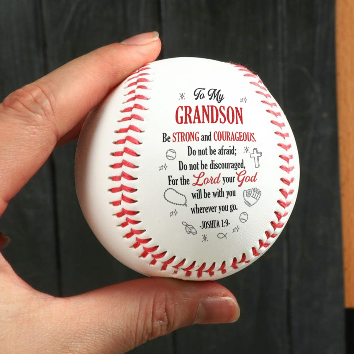 Baseball Prayer | Personalized Baseball Ball
