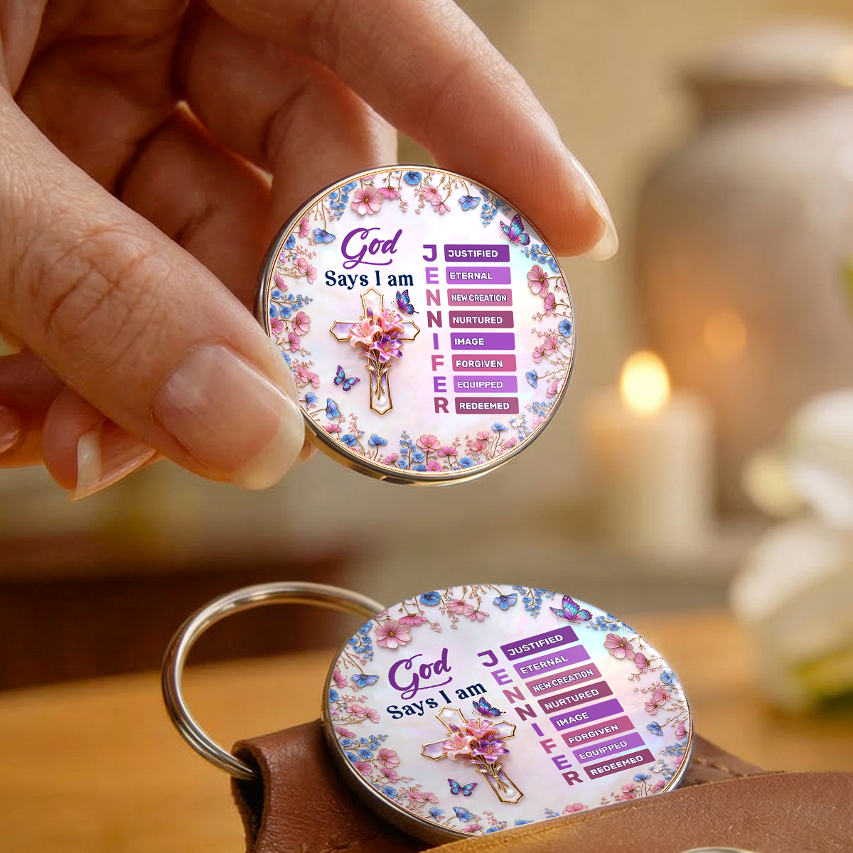 God Says I Am | Personalized Pocket Hug