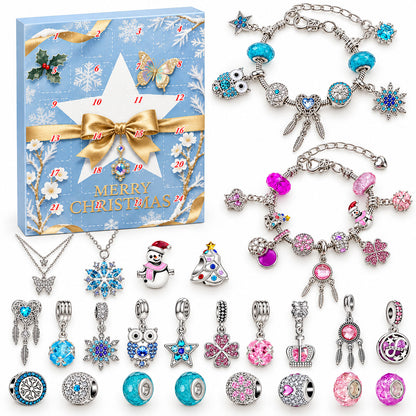 DIY Charm Bracelet Making Kit Gift For Family |  Advent Calendar With Charm