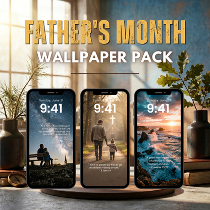 10 Blessings of Fatherhood | Father's Day Wallpaper Pack