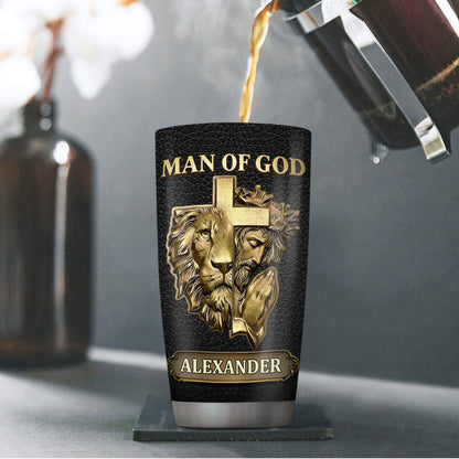 Man Of God | Personalized Stainless Steel Tumbler