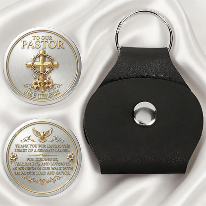 To Our Pastor For Having The Heart Of A Servant Leader | Personalized Pocket Hug