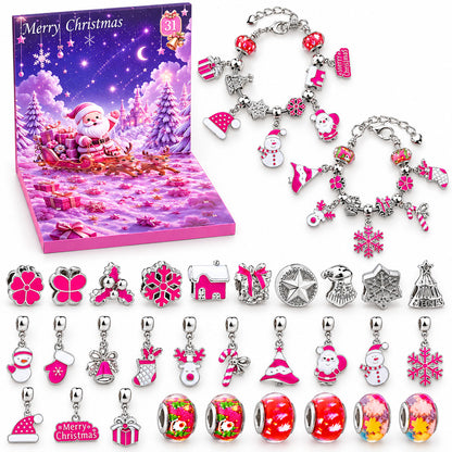 DIY Charm Bracelet Making Kit Gift For Family |  Advent Calendar With Charm