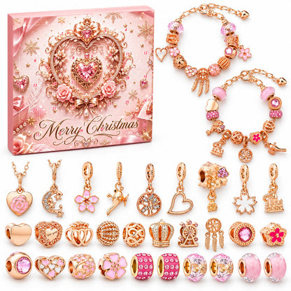 DIY Charm Bracelet Making Kit Gift For Family |  Advent Calendar With Charm