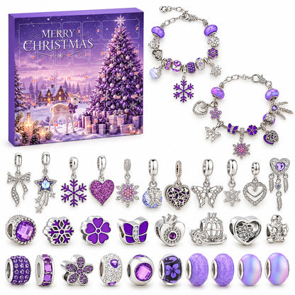 DIY Charm Bracelet Making Kit Gift For Family |  Advent Calendar With Charm