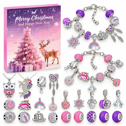 DIY Charm Bracelet Making Kit Gift For Family |  Advent Calendar With Charm