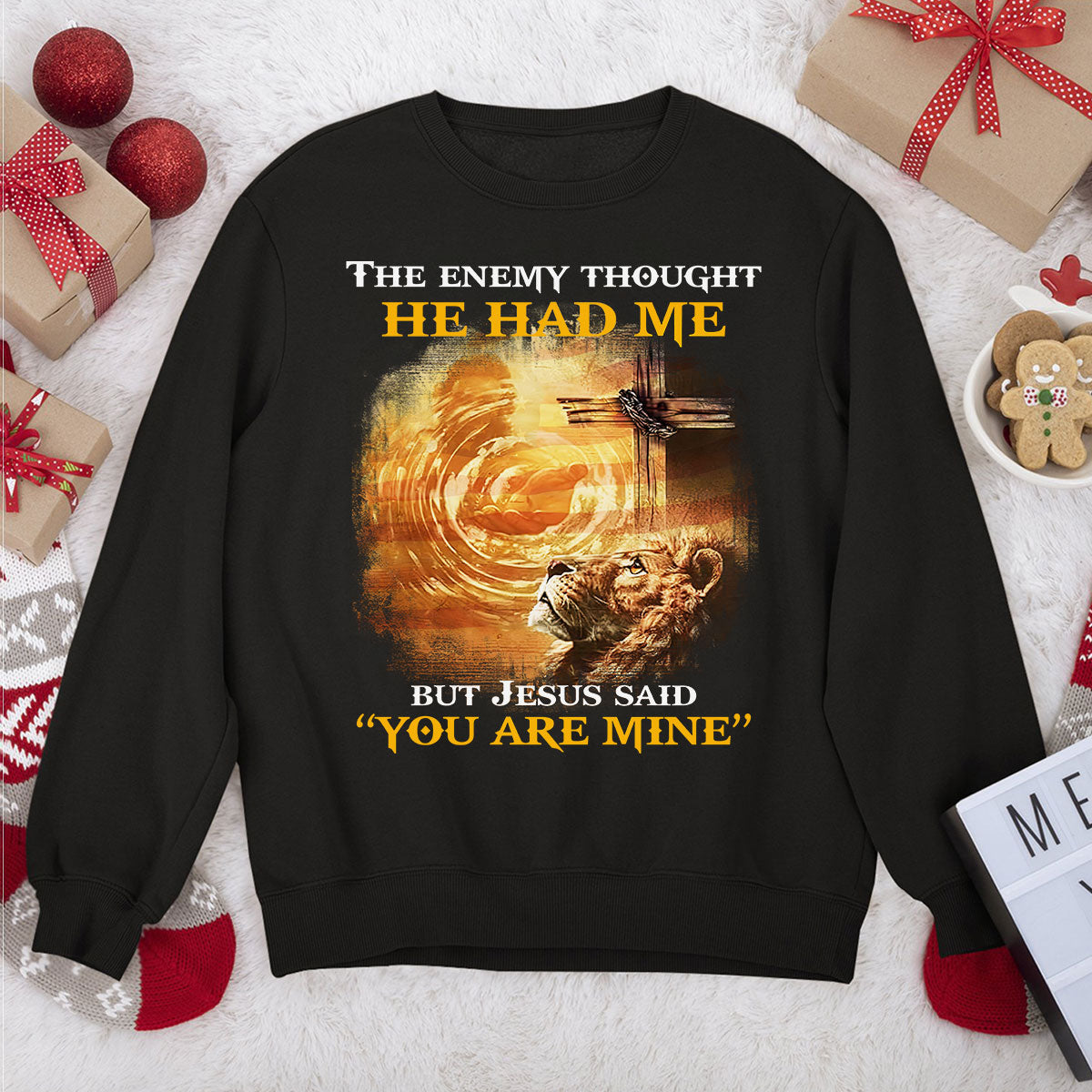 Awesome Christian Unisex Sweatshirt - You Are Mine 2DUSNAHN1009A