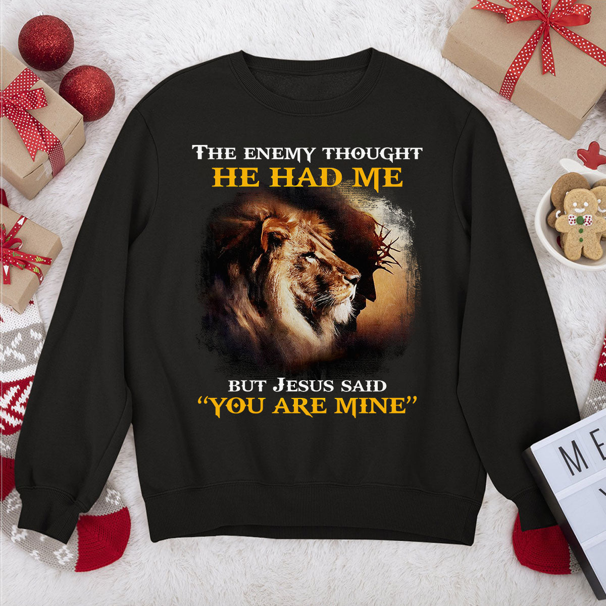 Awesome Christian Unisex Sweatshirt - You Are Mine 2DUSNAHN1009B