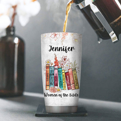 Jesuspirit | Christian Faith Gifts | Stainless Steel Tumbler | Women Of The Bible SSTNAHN1004A