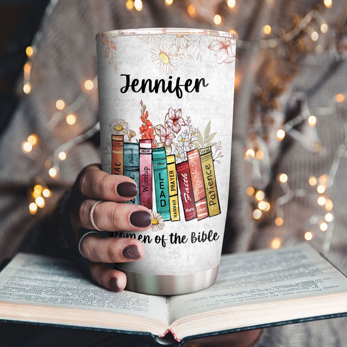 Jesuspirit | Christian Faith Gifts | Stainless Steel Tumbler | Women Of The Bible SSTNAHN1004A