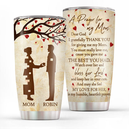 Jesuspirit | Meaningful Gift For Worship Mom | Personalized Stainless Steel Tumbler 20oz For Mother's Day SSTHN698
