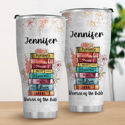 Jesuspirit | Christian Faith Gifts | Stainless Steel Tumbler | Women Of The Bible SSTNAHN1004B