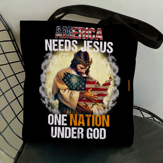 One Nation Under God - Beautiful Tote Bag TBNAHN1007B