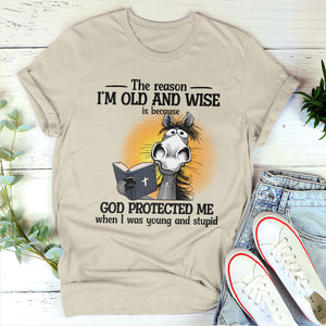 God protected me - Classsic Christian Unisex T-shirt 2DTNAHN1001A