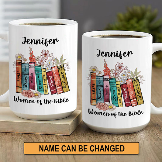 Women Of The Bible - Awesome White Ceramic Mug CCMNAHN1004A