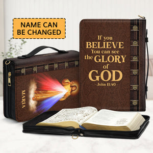 Beautiful Personalized Bible Cover - You Can See The Glory Of God BC03