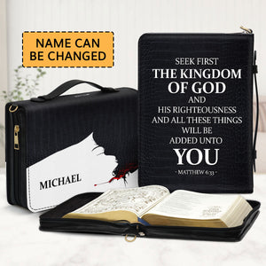 Unique Personalized Bible Cover - The Kingdom Of God BC11