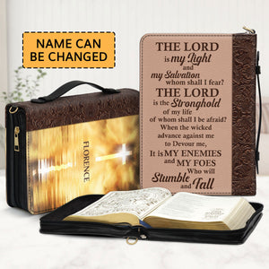 Meaningful Bible Cover - The Lord Is My Light And My Salvation BC21
