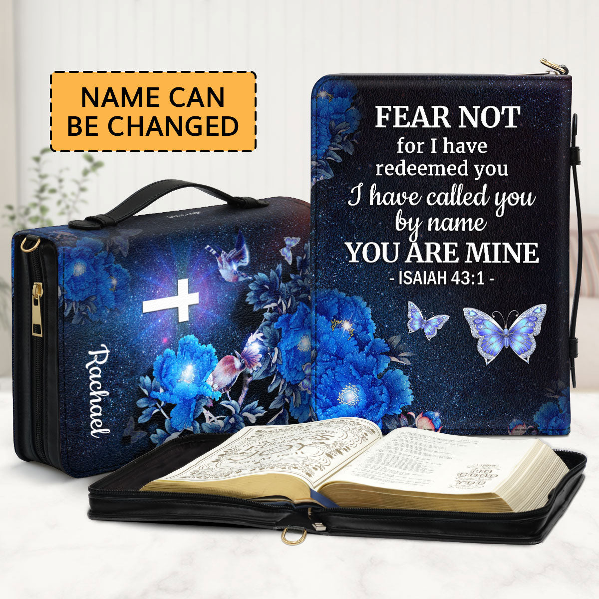 I Have Called You By Name - Adorable Personalized Bible Cover H05A