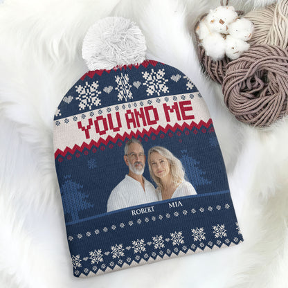 You And Me We Got This Bubble Hat | Personalized Bobble Beanie Hat JSBBHPPA2679M