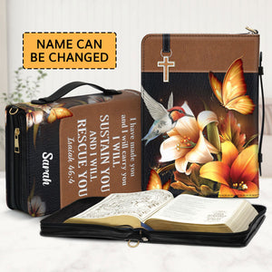 I Have Made You And I Will Carry You - Unique Personalized Bible Cover NUH294