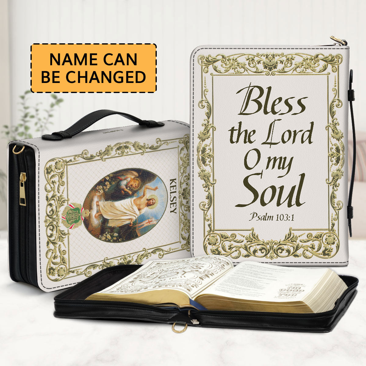 Blessed Bible Cover, Medium 