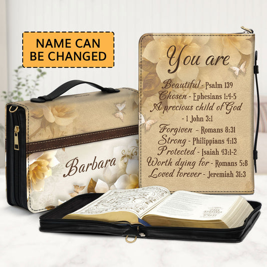 You Are Protected - Awesome Personalized Bible Cover NUHN353