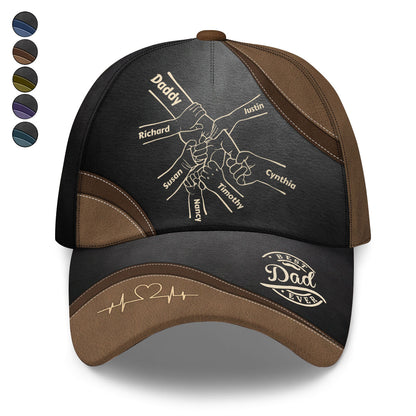 Best Dad Ever - Personalized Classic Cap JSCCTNHN18