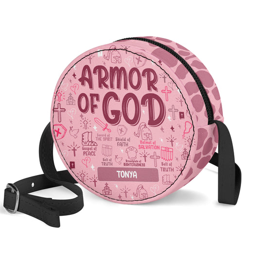 Armor Of God | Personalized Kid Round Purse JSCRBPM1118L