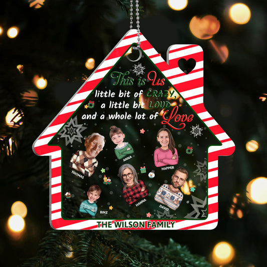 This Is Us | Personalized 1-Side Acrylic Ornament JSACOPT1979L