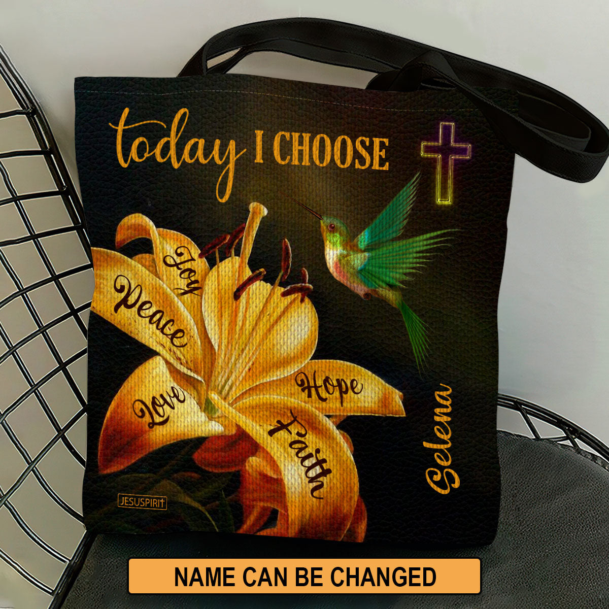 Today I Choose Joy - Adorable Personalized Tote Bag H15